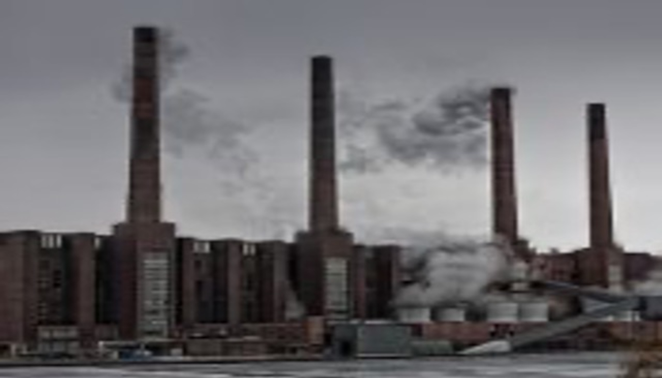 Schornsteine eines großen deutschen Automobilherstellers